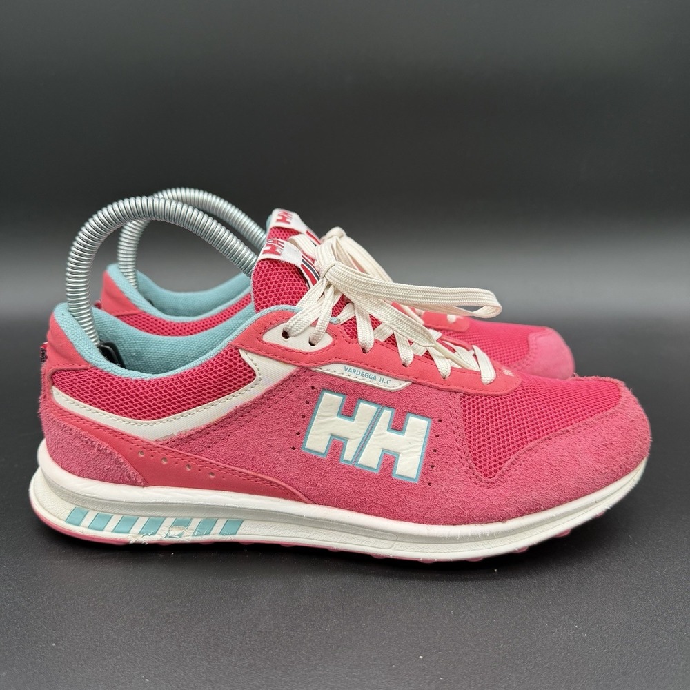 Helly Hansen Vardegga HC lifestyle Women's Size 7.5 Shoes Sneakers Pink Blue